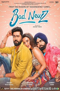 Bad Newz 2024 Bollywood Hindi Movie Download