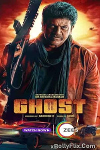 Ghost (2023) Dual Audio (Hindi+Kanada) South Indian Hindi Dubbed Movie Download